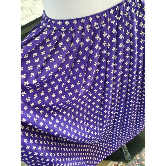 Vintage 80s fleur de lis, size 14 - Picture 4 of 13